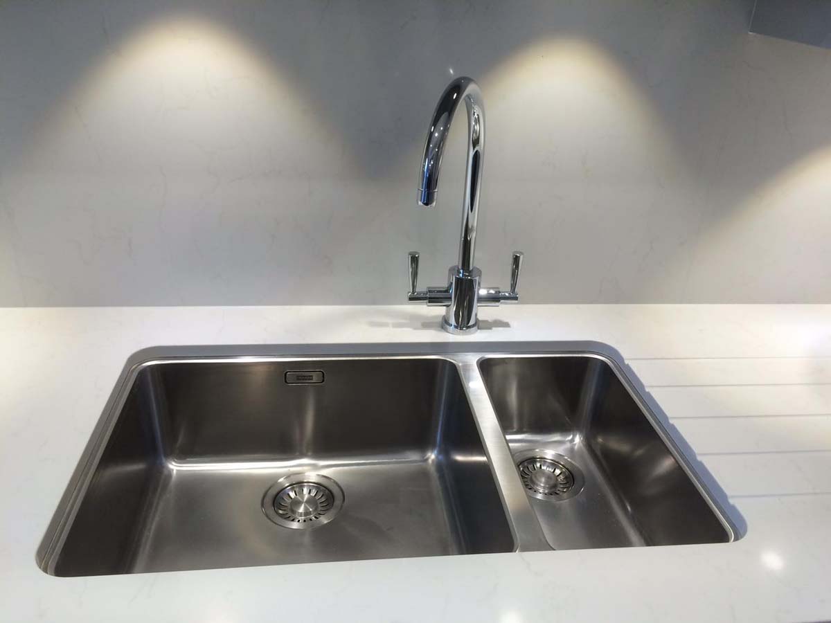 New sink installed